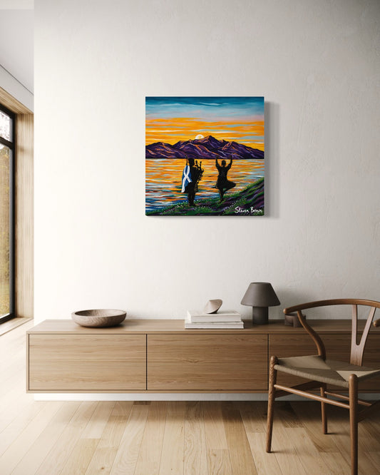 Home Too - Stretched Canvas Print