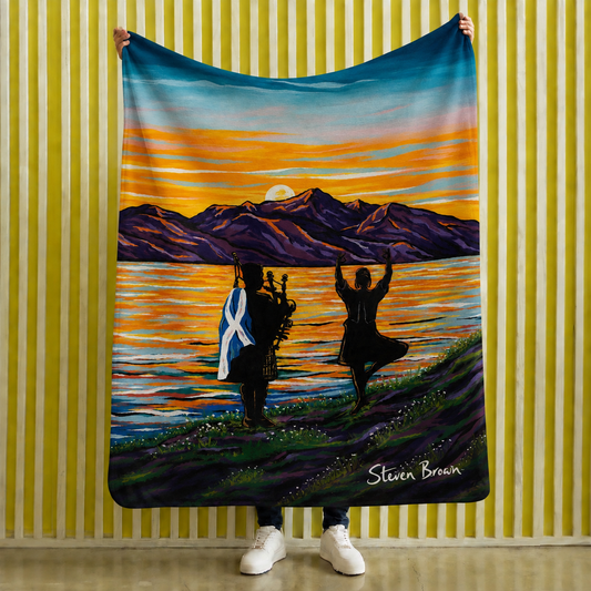 Home Too - Sherpa Fleece Blanket