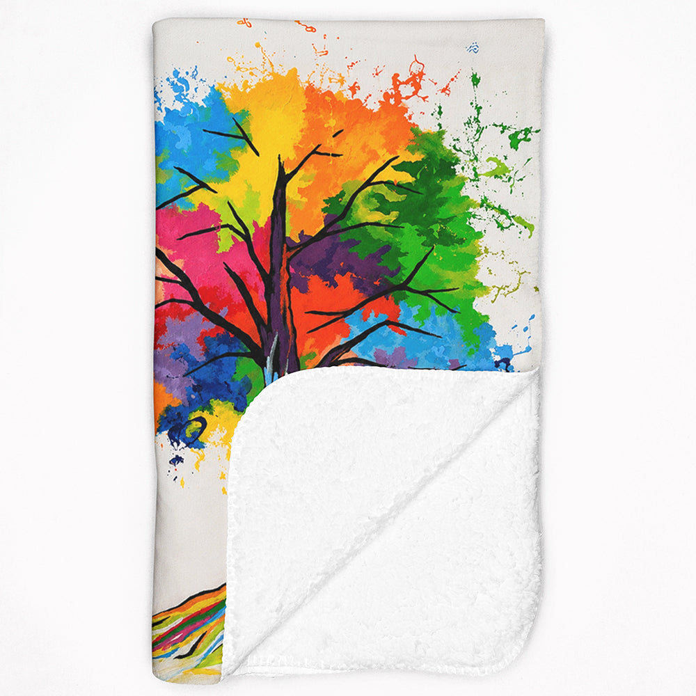 Tree of Dreams - Sherpa Blanket