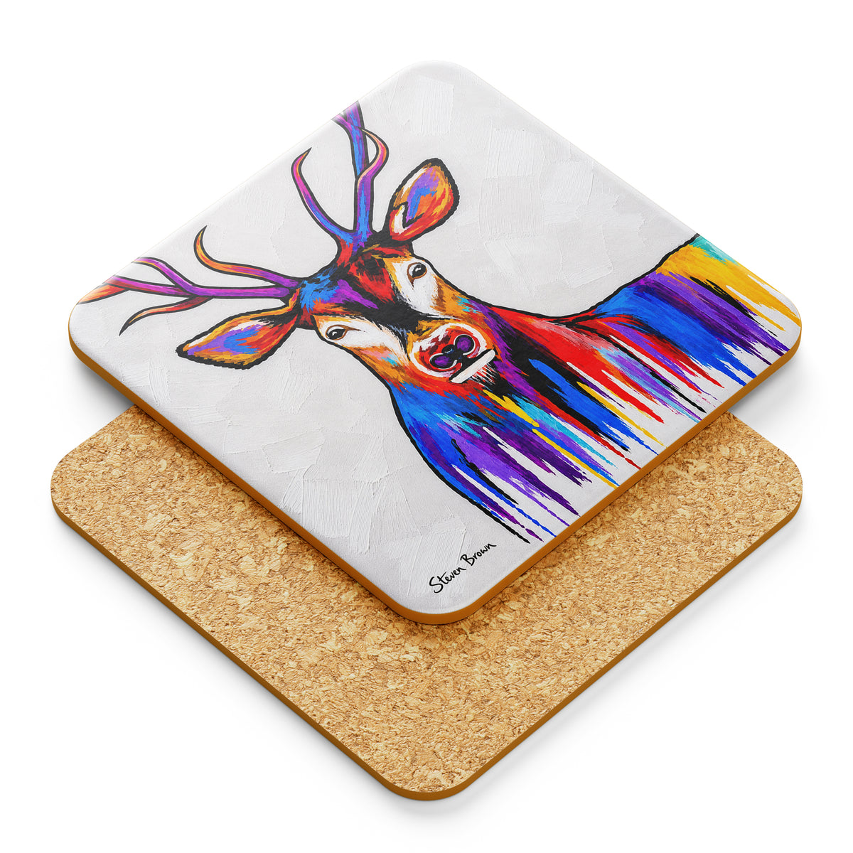 The Glen Monarch - Cork Backed Coasters