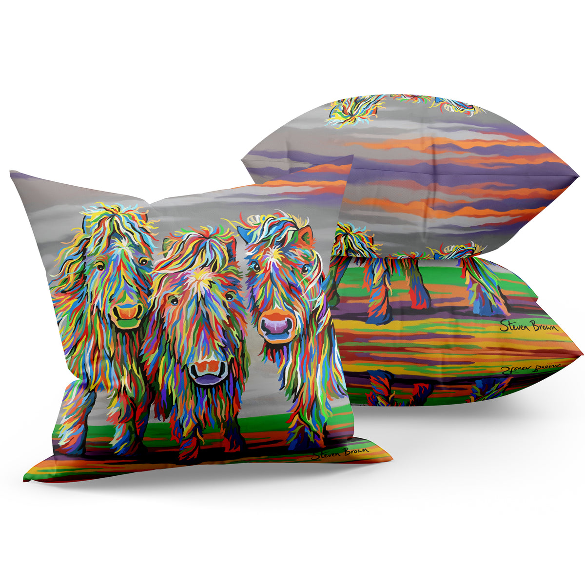 Wee Shetlands - Luxury Cushion