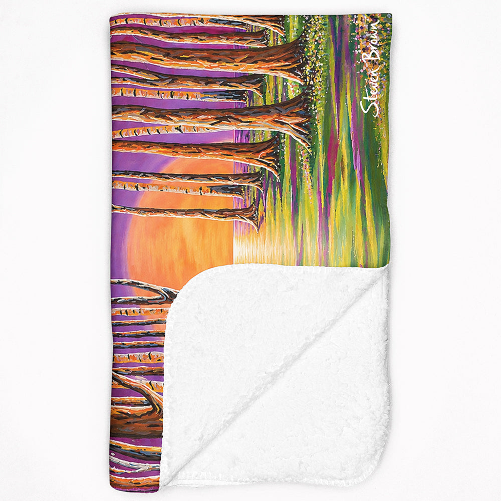 Galloway Forest - Sherpa Blanket