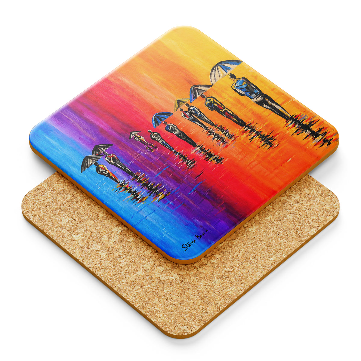 Caledonian Summer - Cork Backed Coasters