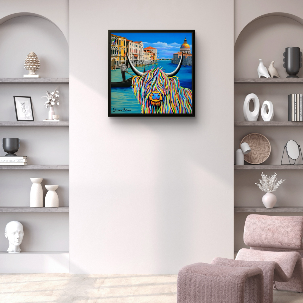 Wee Billy in Venice - Studio Edition Print