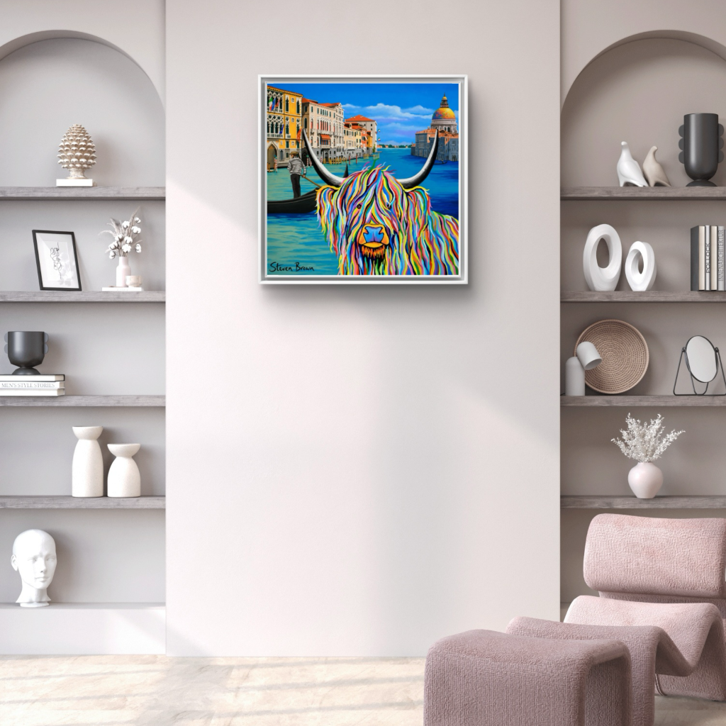 Wee Billy in Venice - Studio Edition Print