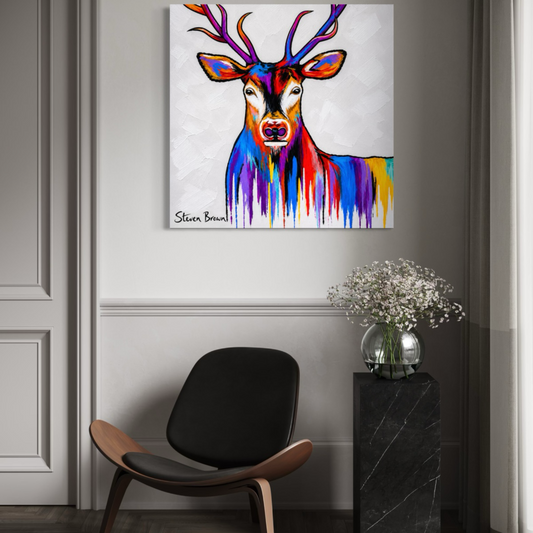 The Glen Monarch - Stretched Canvas Print
