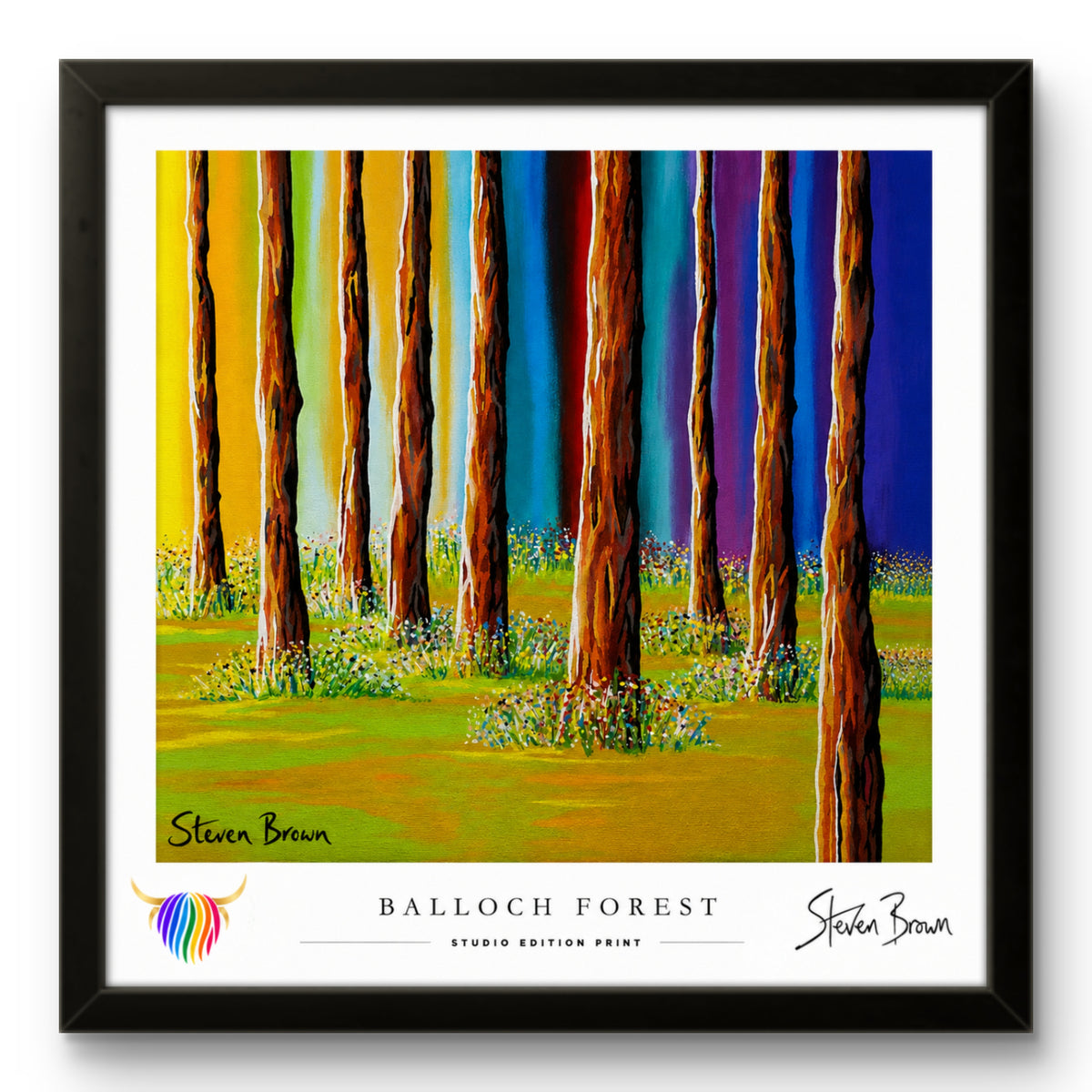 Balloch Forest - Studio Edition Print