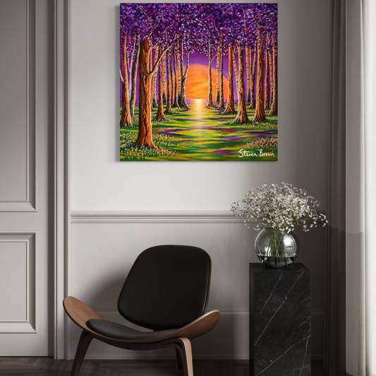 Galloway Forest - Stretched Canvas Print