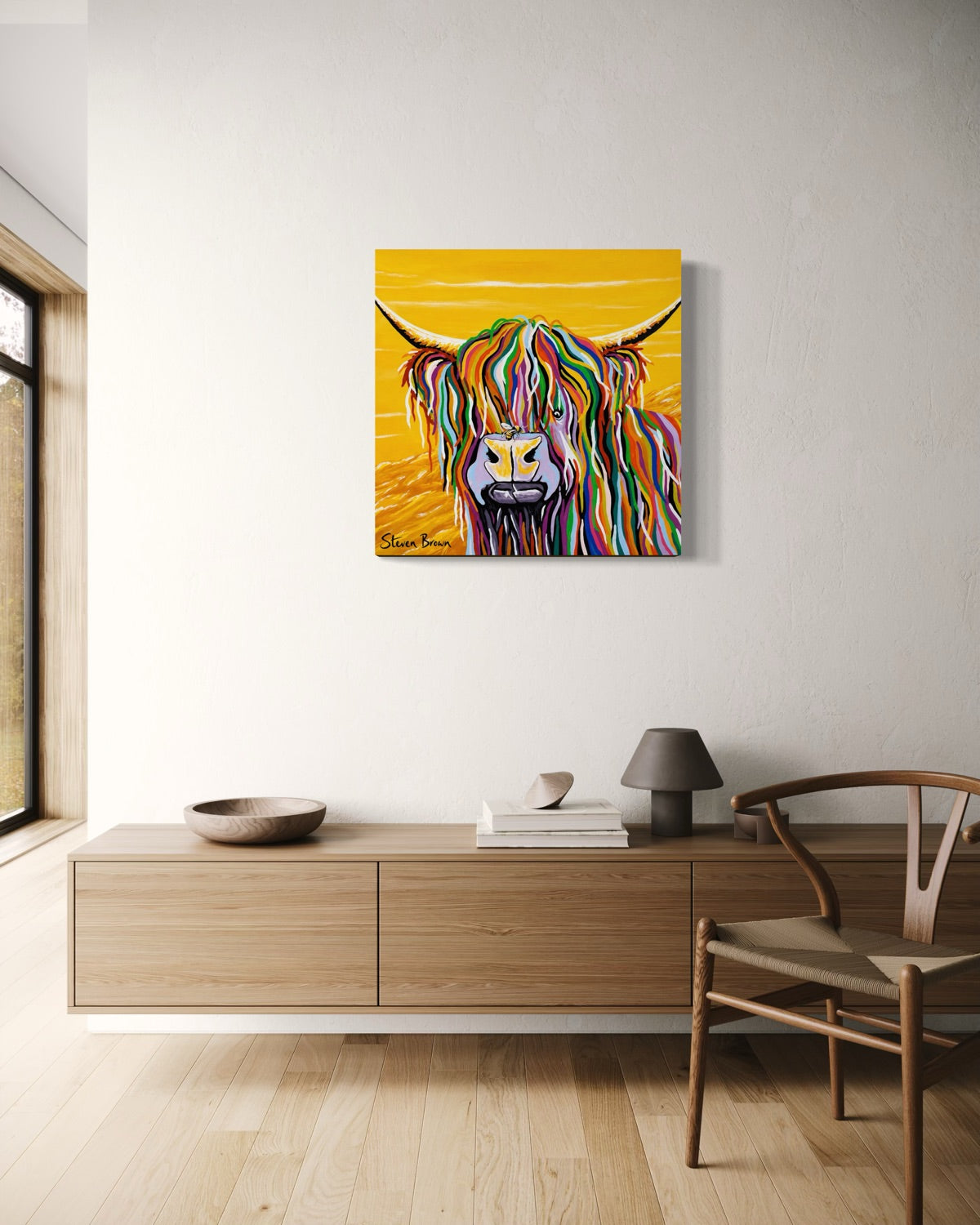 Big Gordon - Stretched Canvas Print