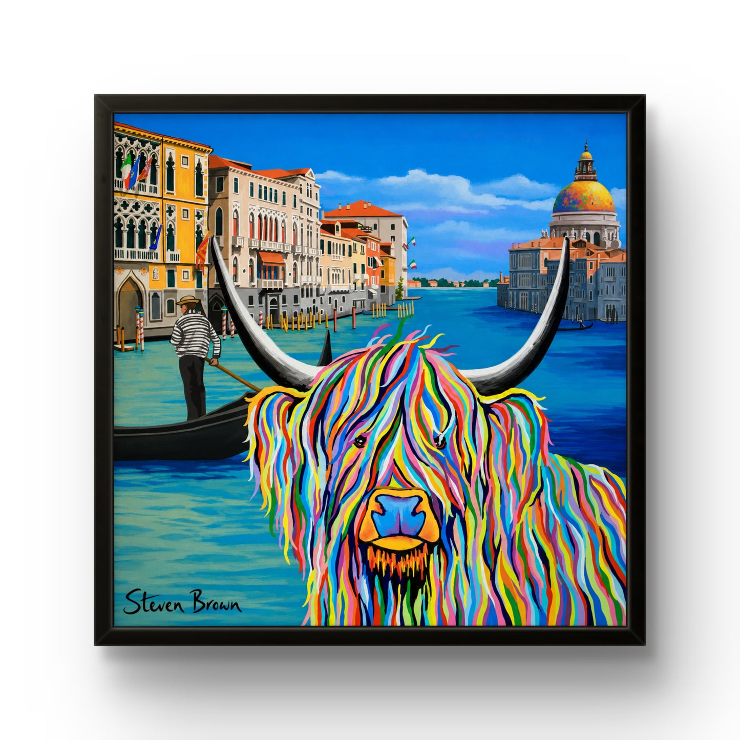 Wee Billy in Venice - Studio Edition Print