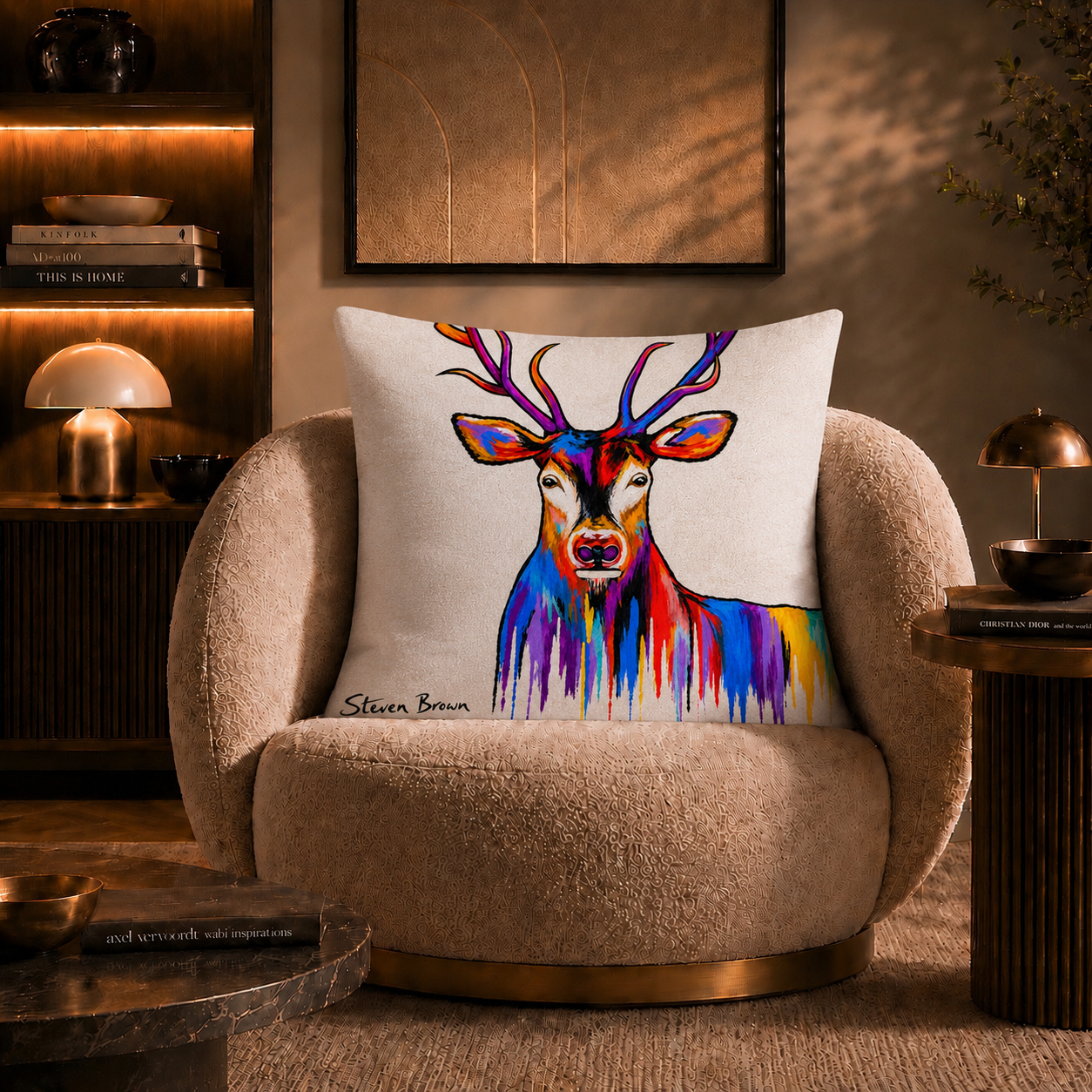 The Glen Monarch - Luxury Cushion