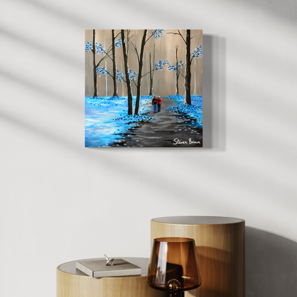 Hebridean Forest - Stretched Canvas Print