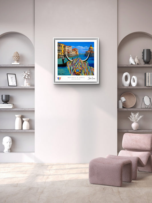 Wee Billy in Venice - Studio Edition Print
