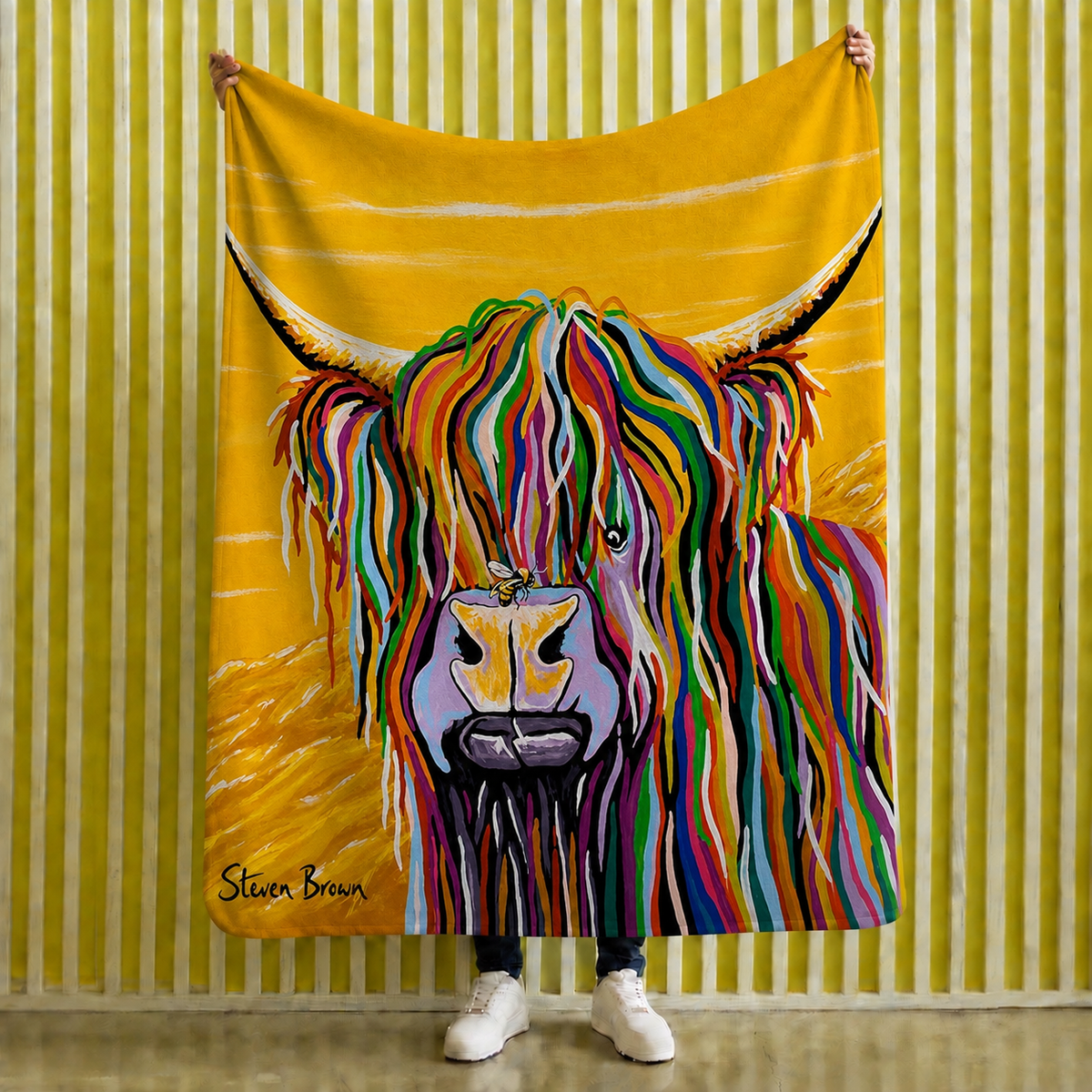 Big Gordon - Sherpa Fleece Blanket