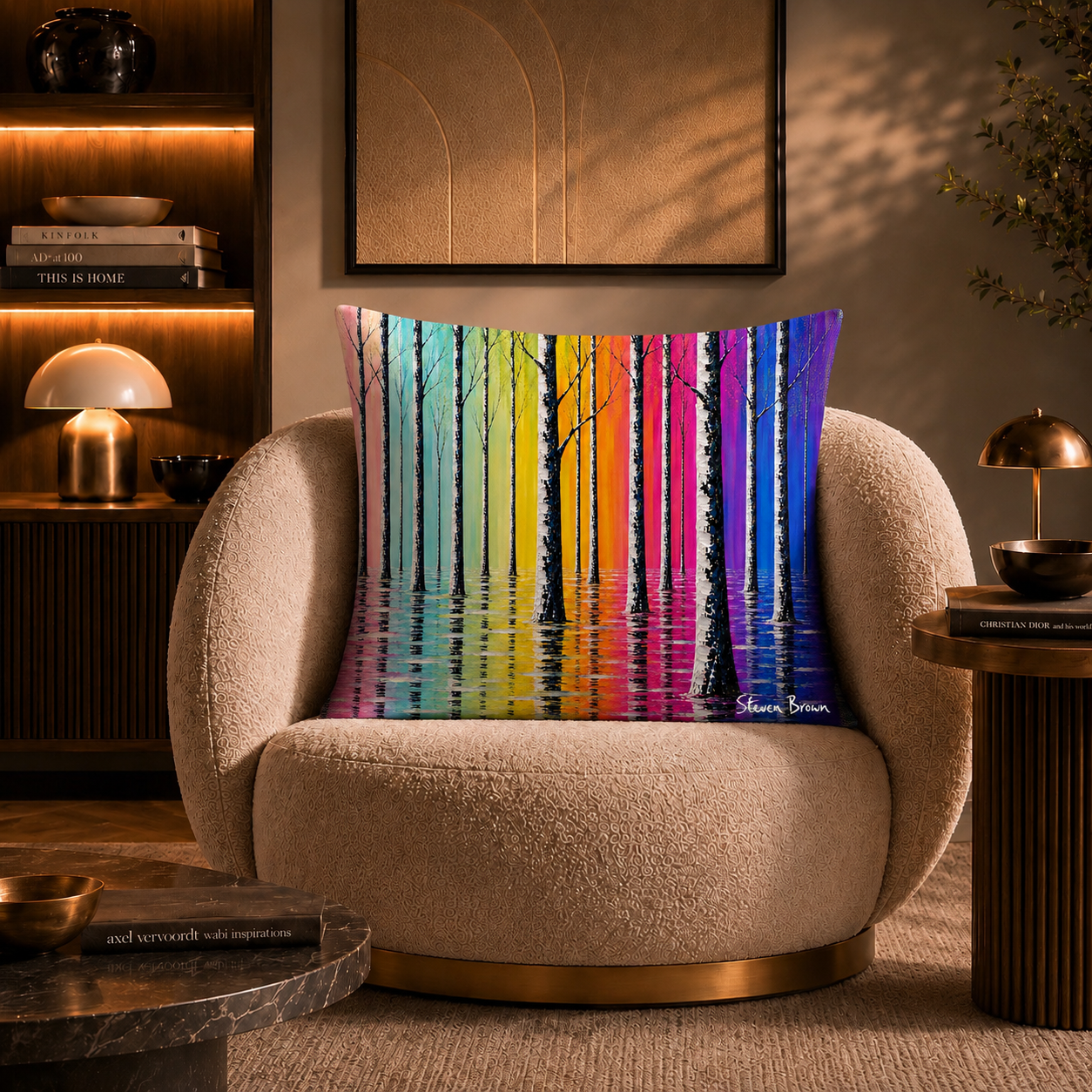 Flooded Forest - Luxury Cushion