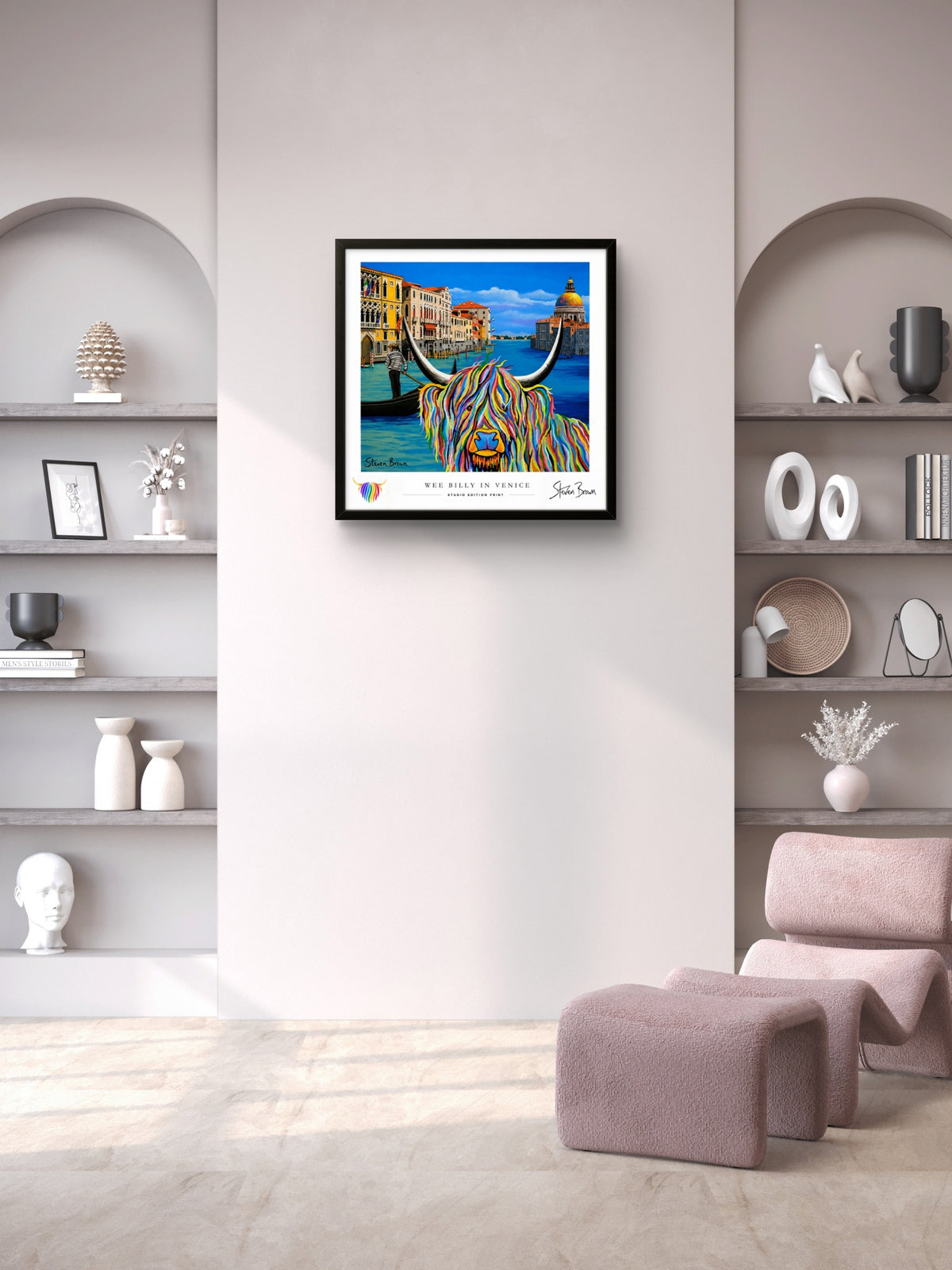 Wee Billy in Venice - Studio Edition Print