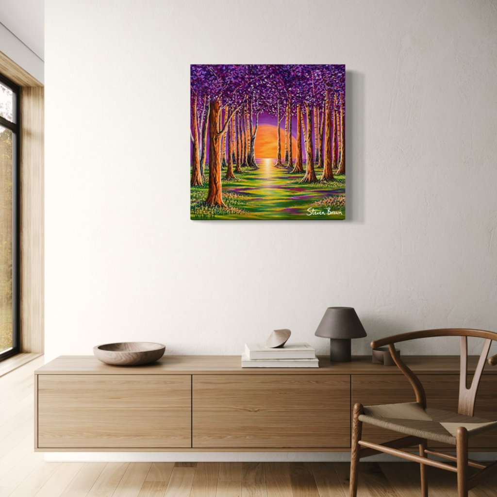 Galloway Forest - Stretched Canvas Print