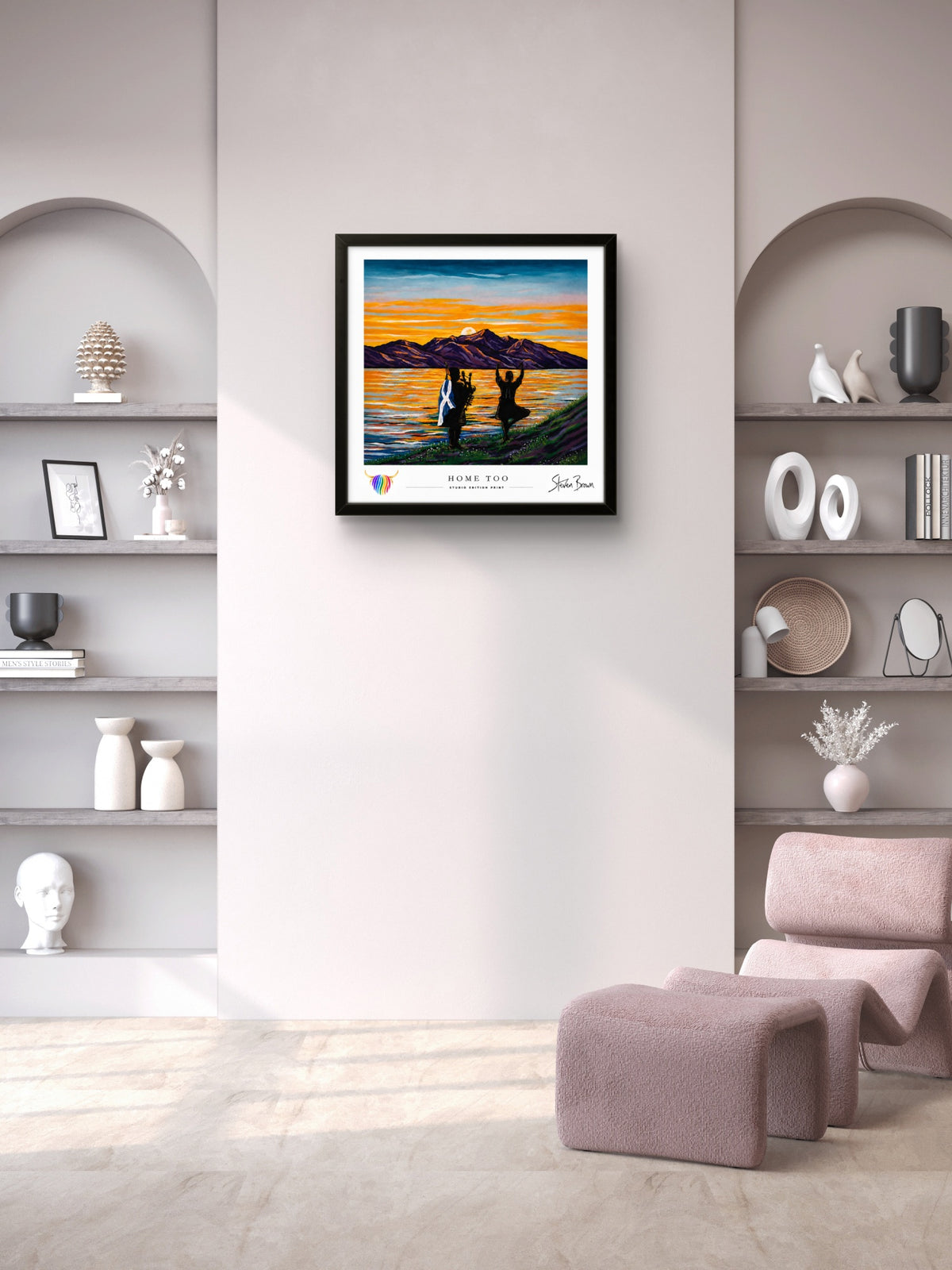 Home Too - Studio Edition Print