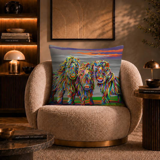 Wee Shetlands - Luxury Cushion