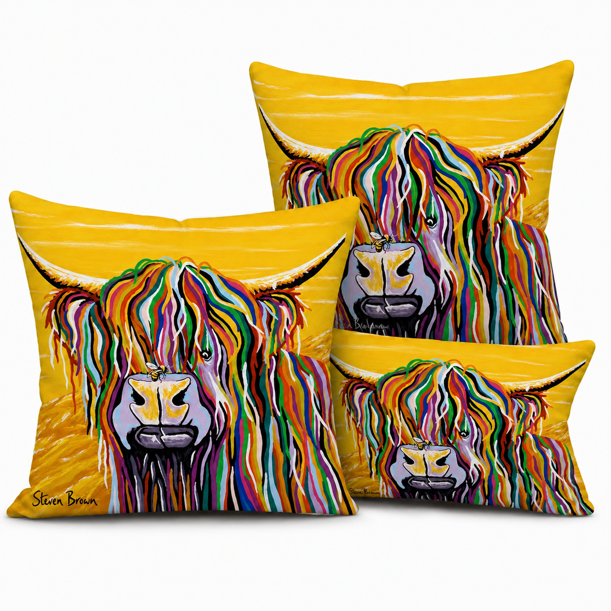 Big Gordon - Luxury Velvet Cushion