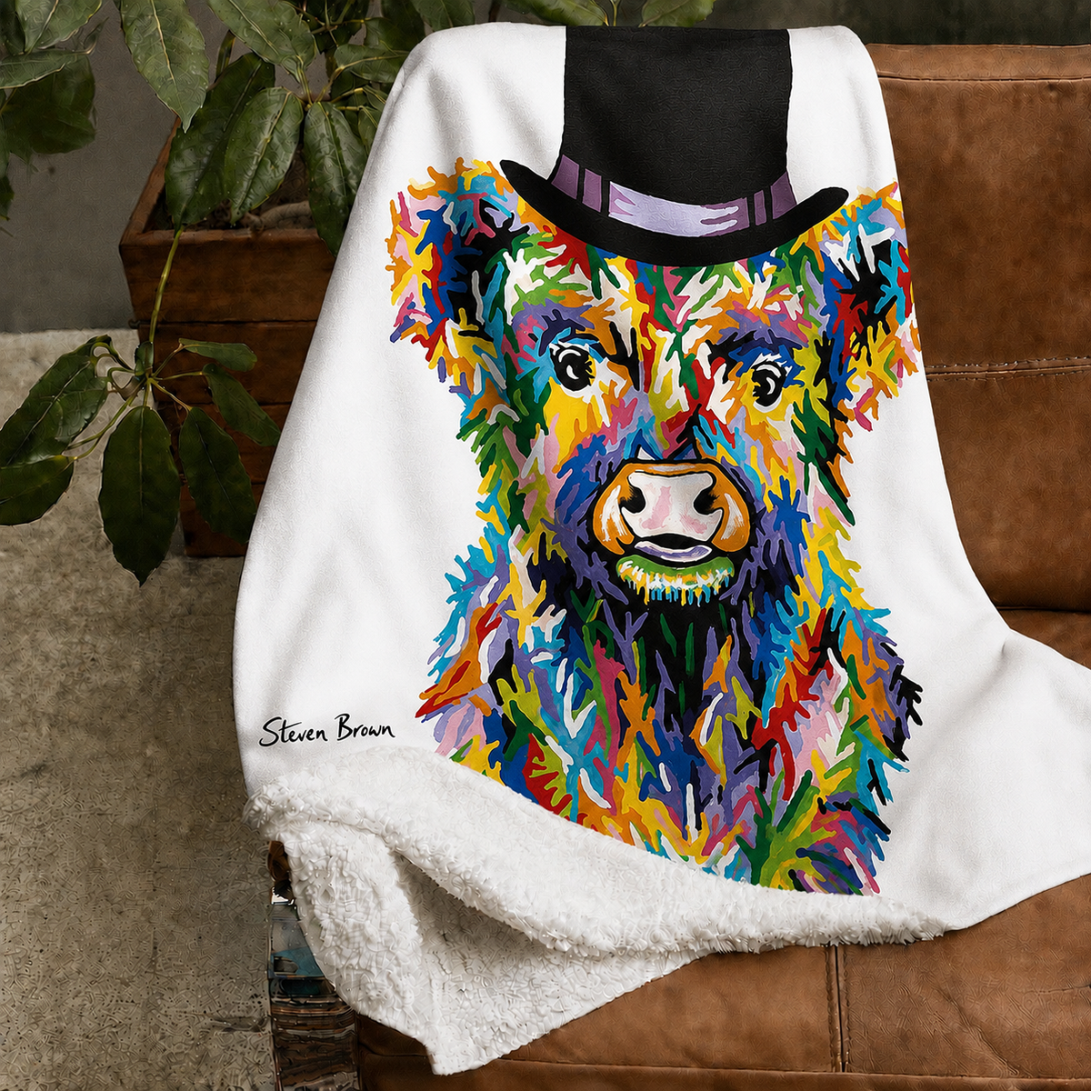 Wee Baby Coo - Sherpa Fleece Blanket
