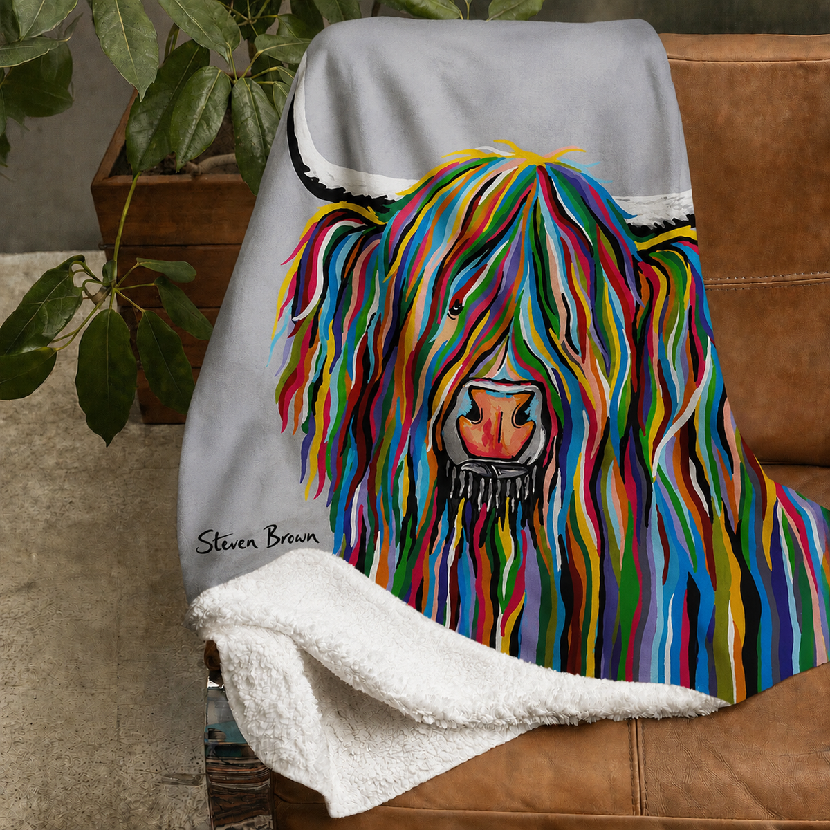 Wee Emily - Sherpa Fleece Blanket