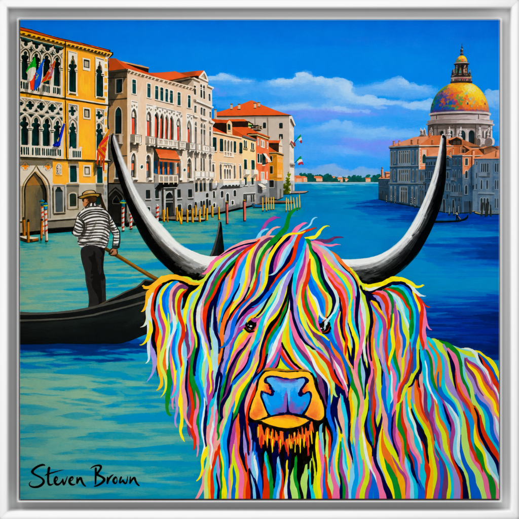 Wee Billy in Venice - Studio Edition Print