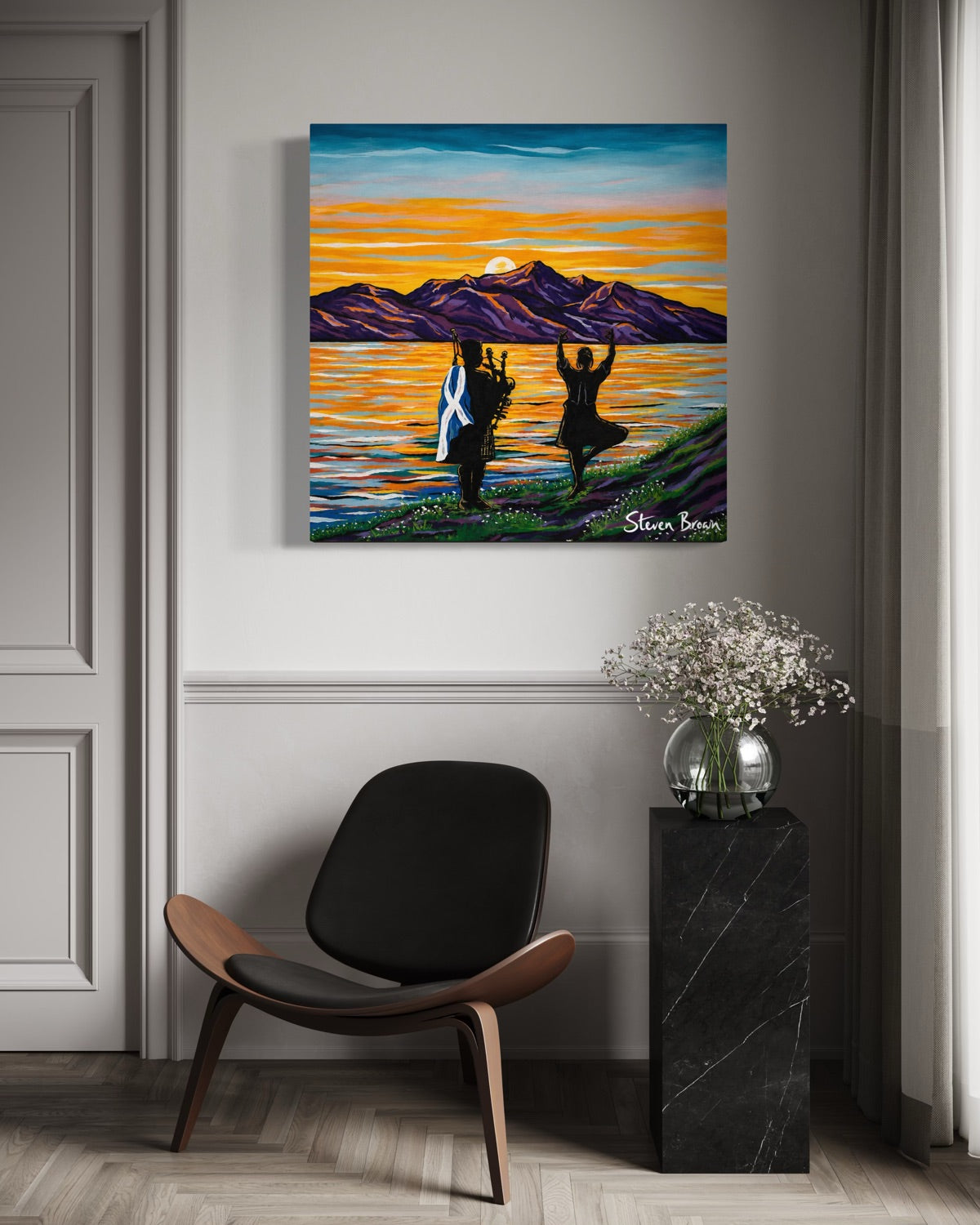 Home Too - Stretched Canvas Print