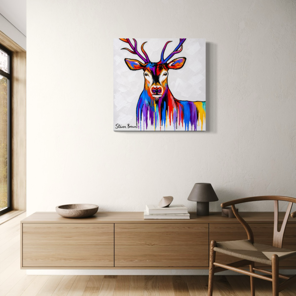 The Glen Monarch - Stretched Canvas Print