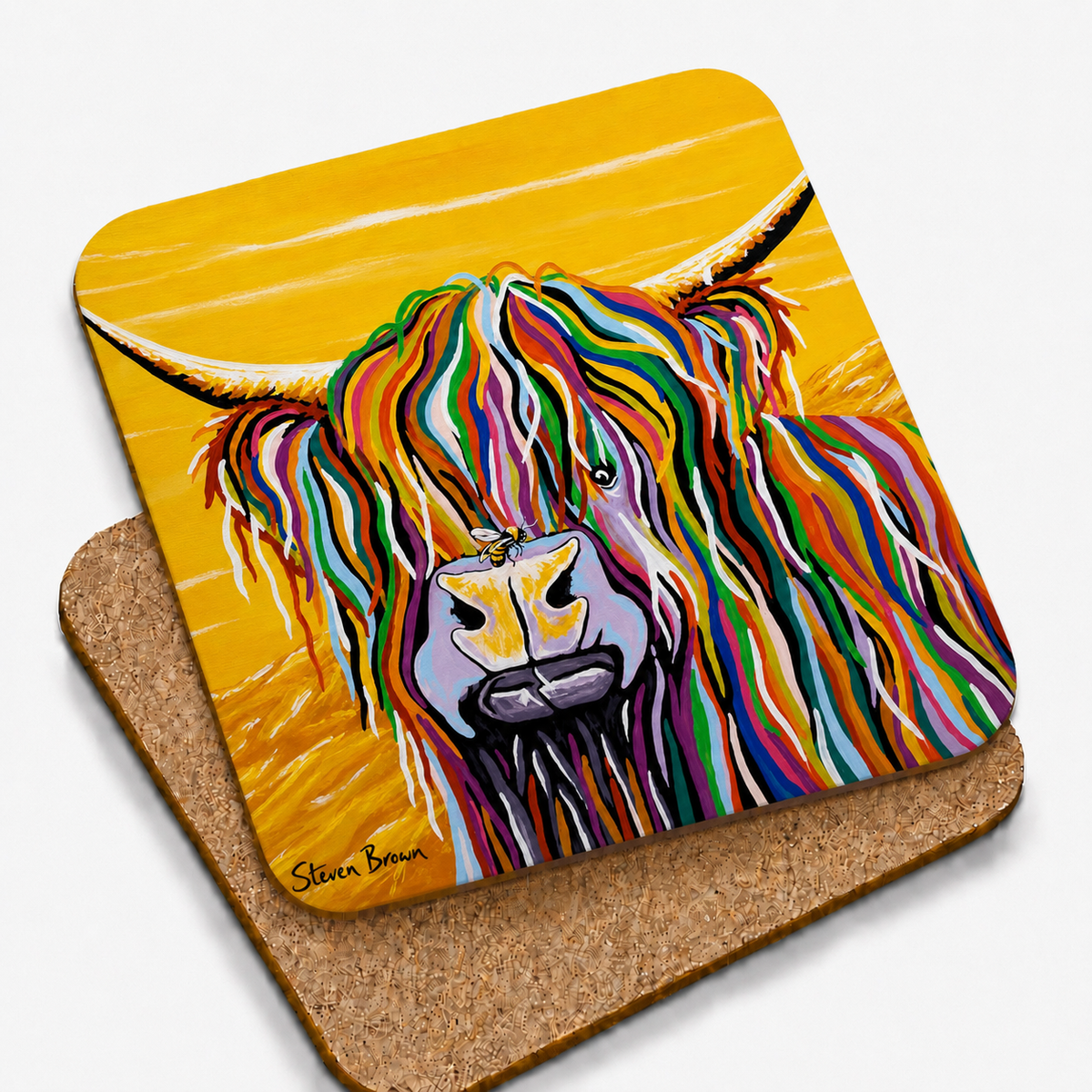 Big Gordon - Cork Backed Coasters