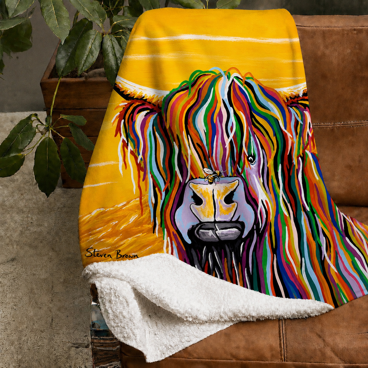 Big Gordon - Sherpa Fleece Blanket