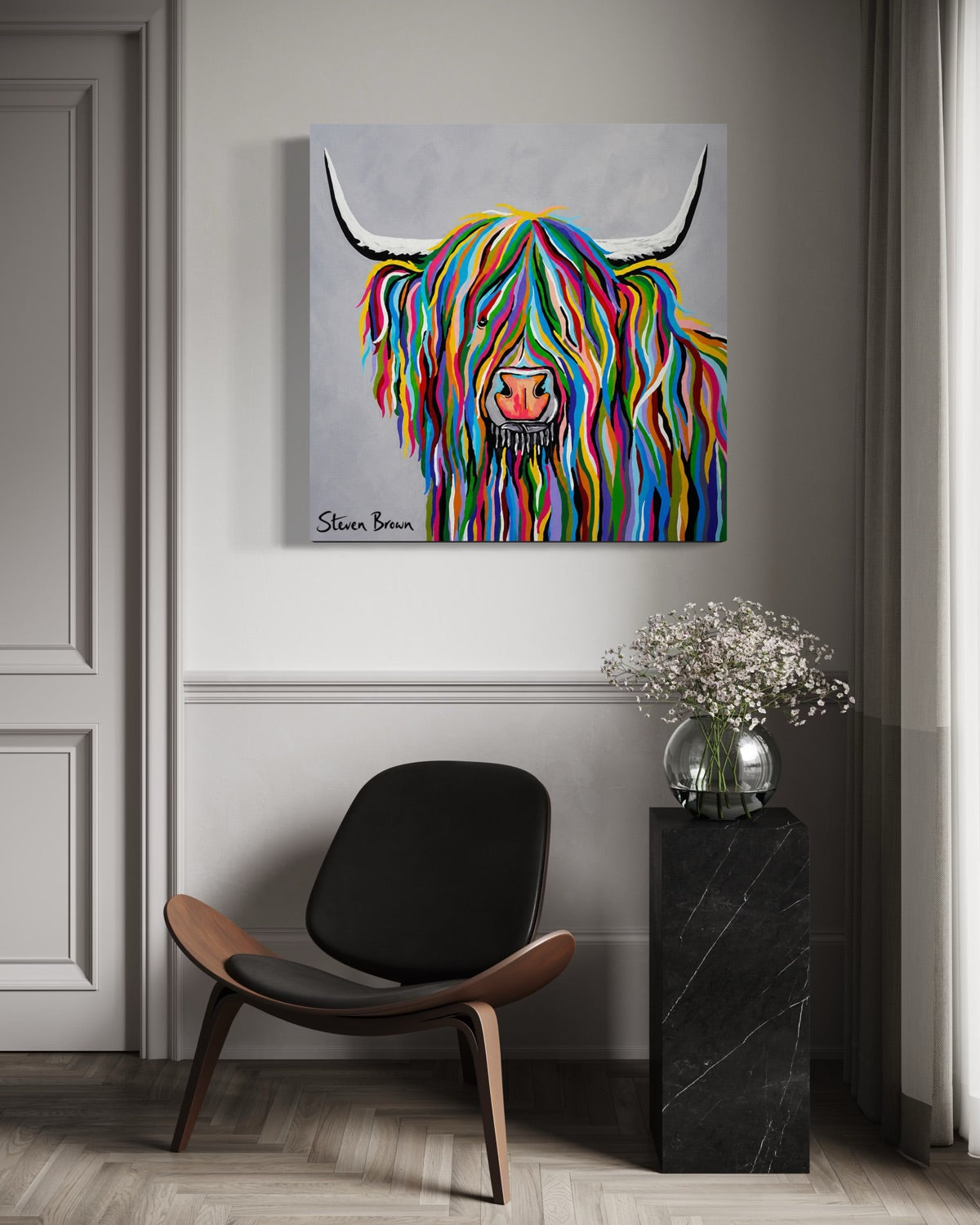 Wee Emily - Stretched Canvas Print