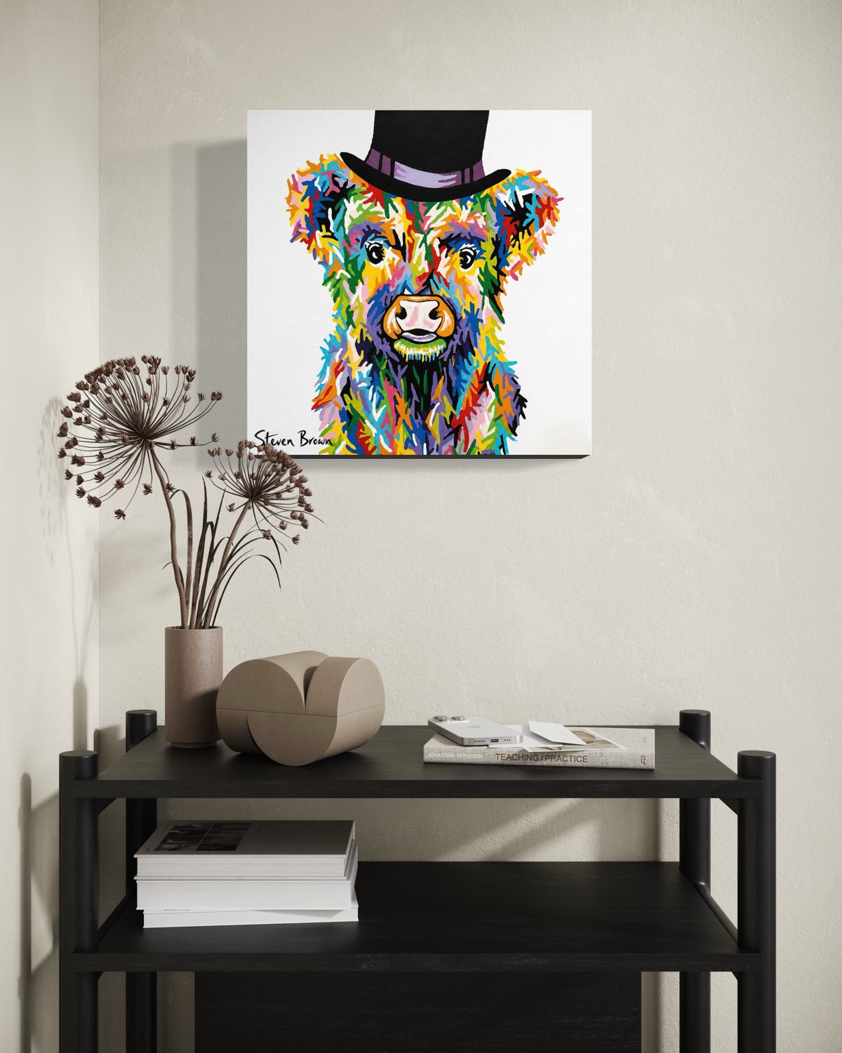 Wee Baby Coo - Stretched Canvas Print