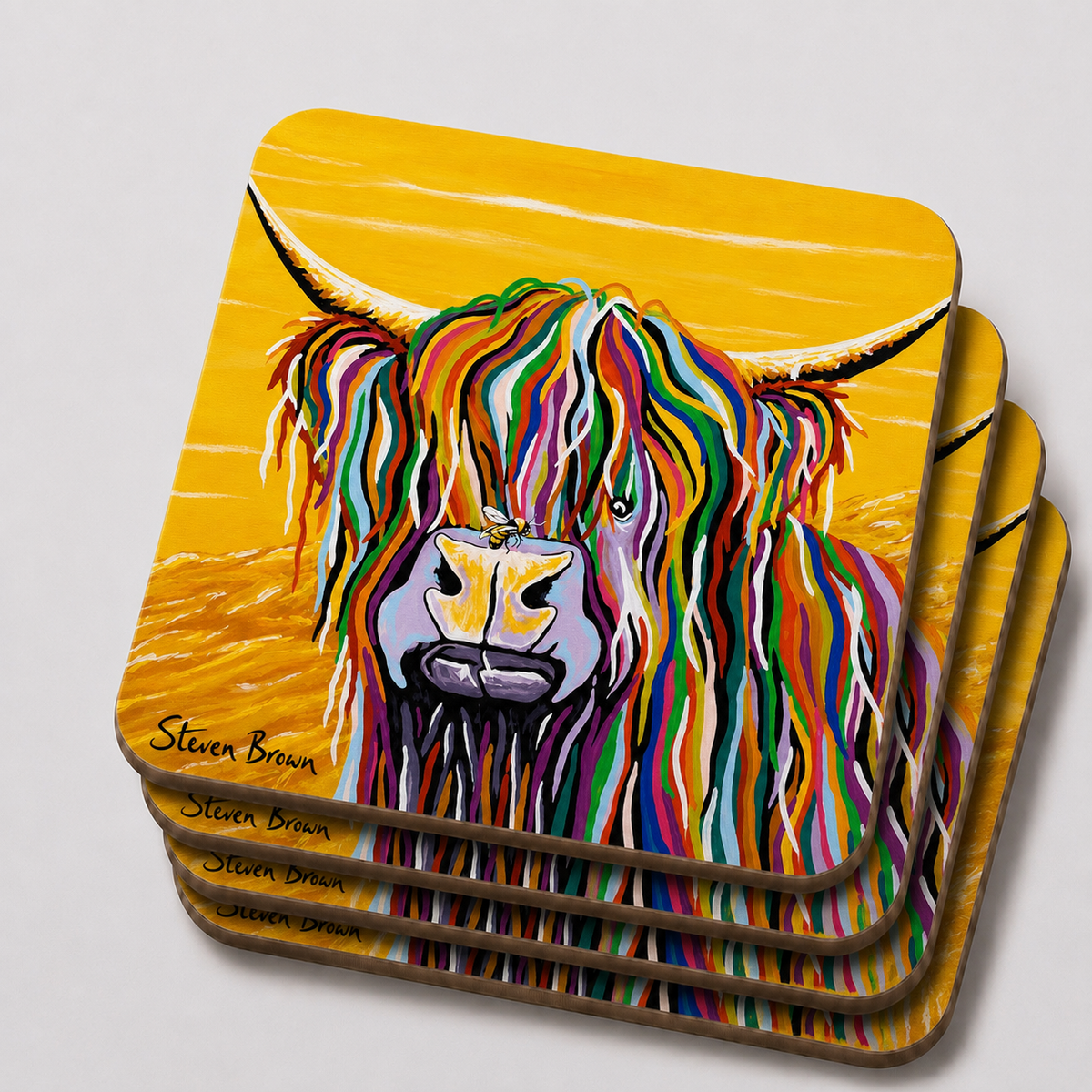 Big Gordon - Cork Backed Coasters