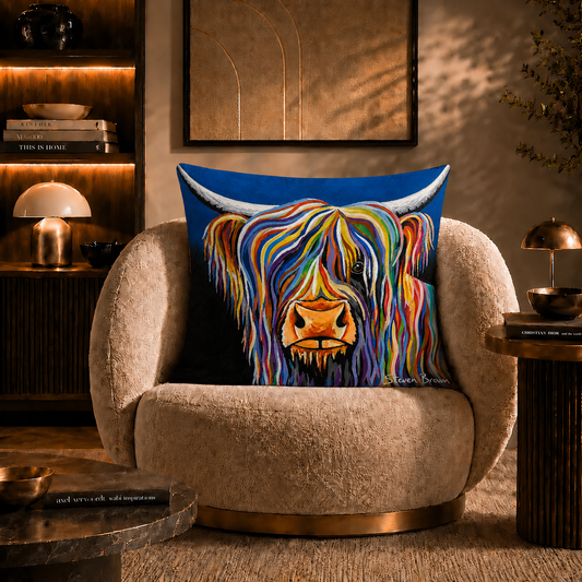 Big Wullie Luxury Velvet Cushion