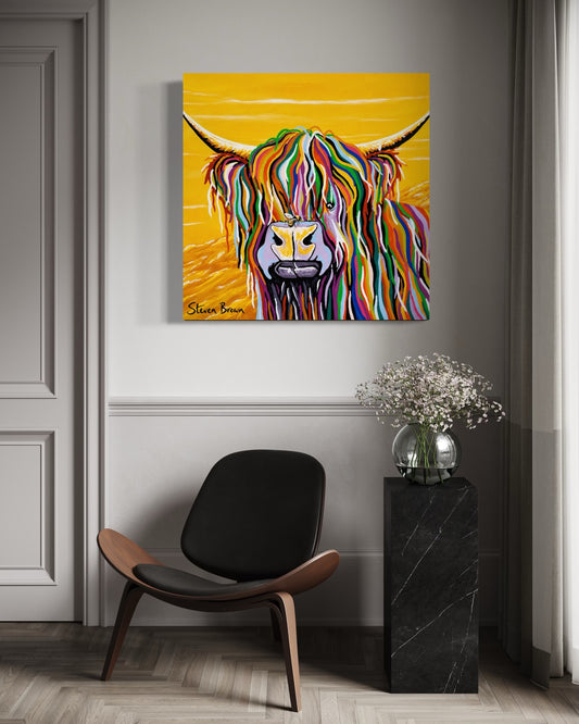 Big Gordon - Stretched Canvas Print