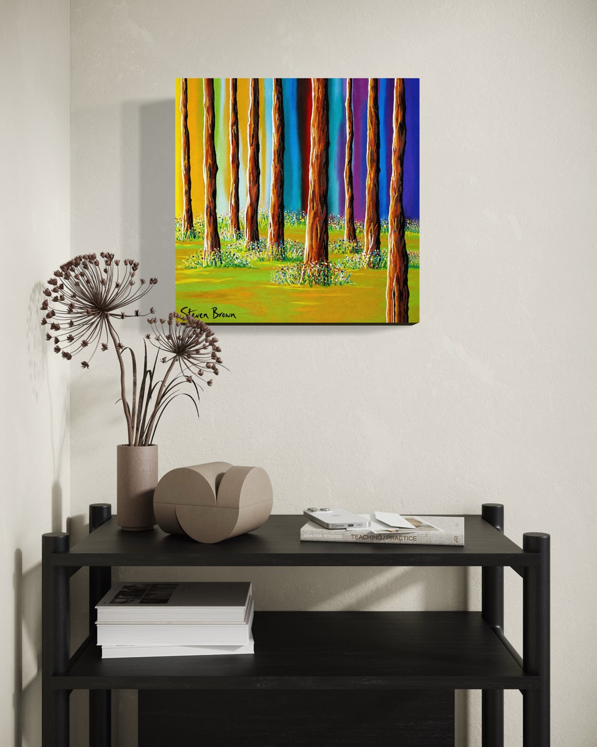 Balloch Forest - Stretched Canvas Print