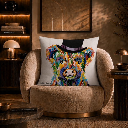 Wee Baby Coo - Luxury Velvet Cushion