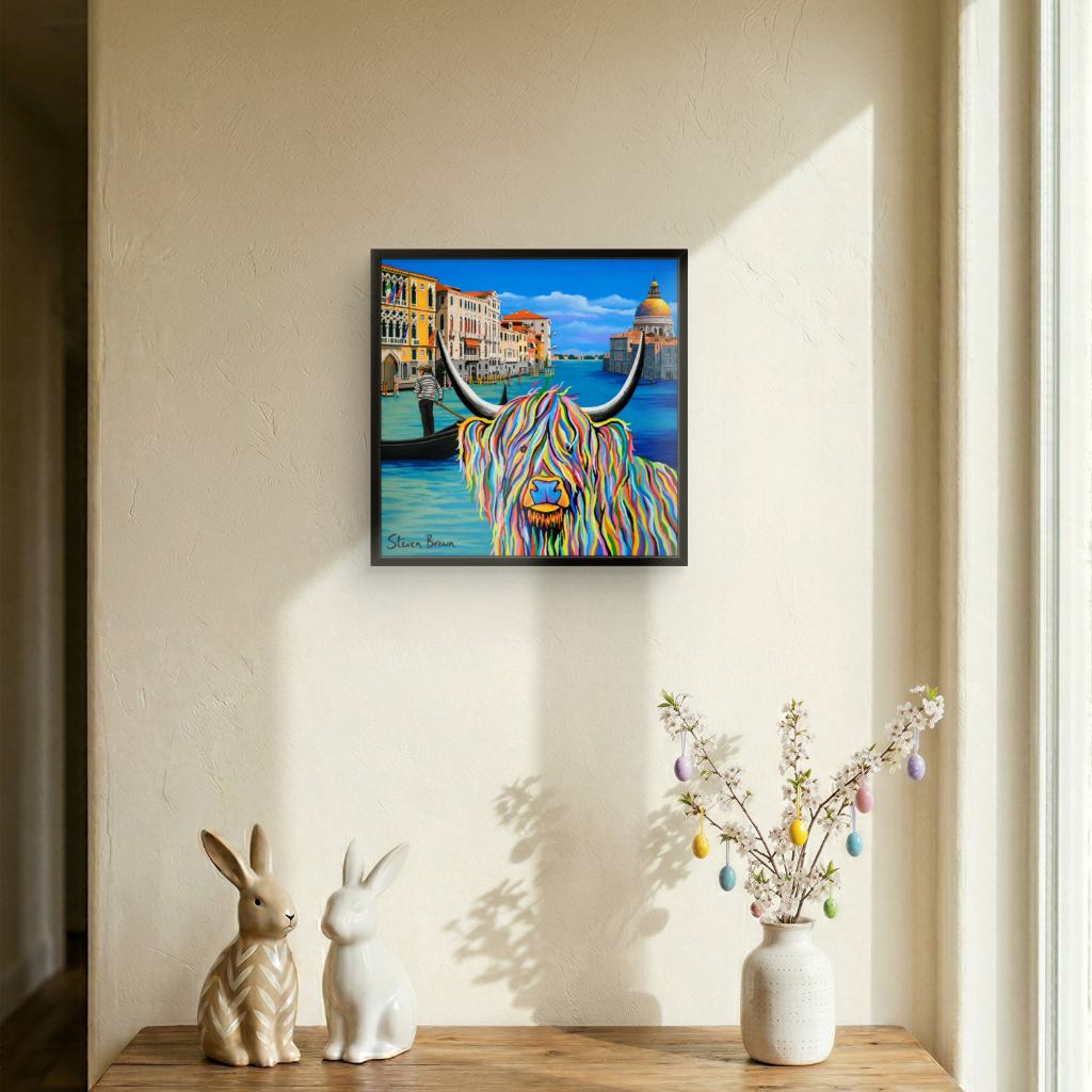 Wee Billy in Venice - Studio Edition Print