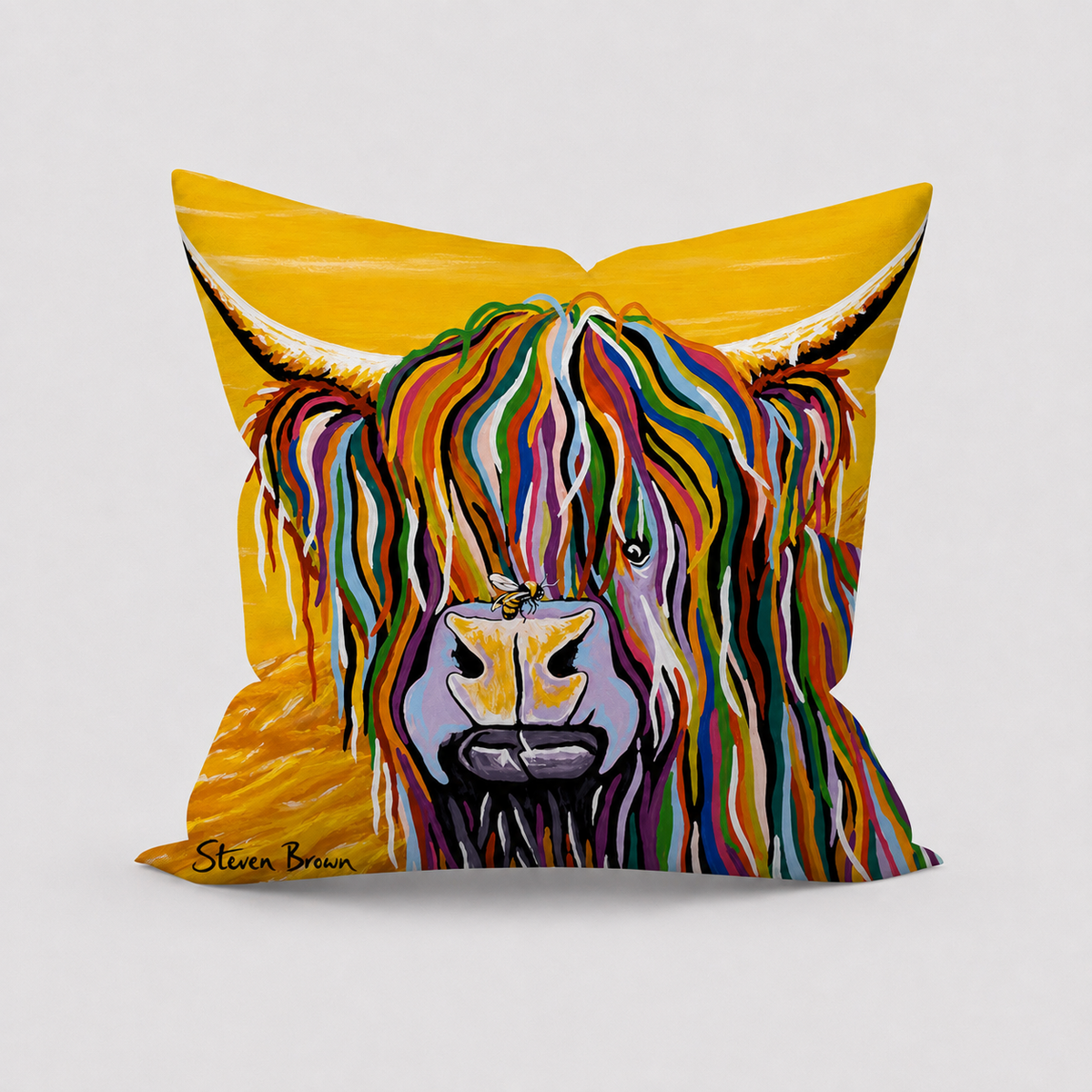 Big Gordon - Luxury Velvet Cushion