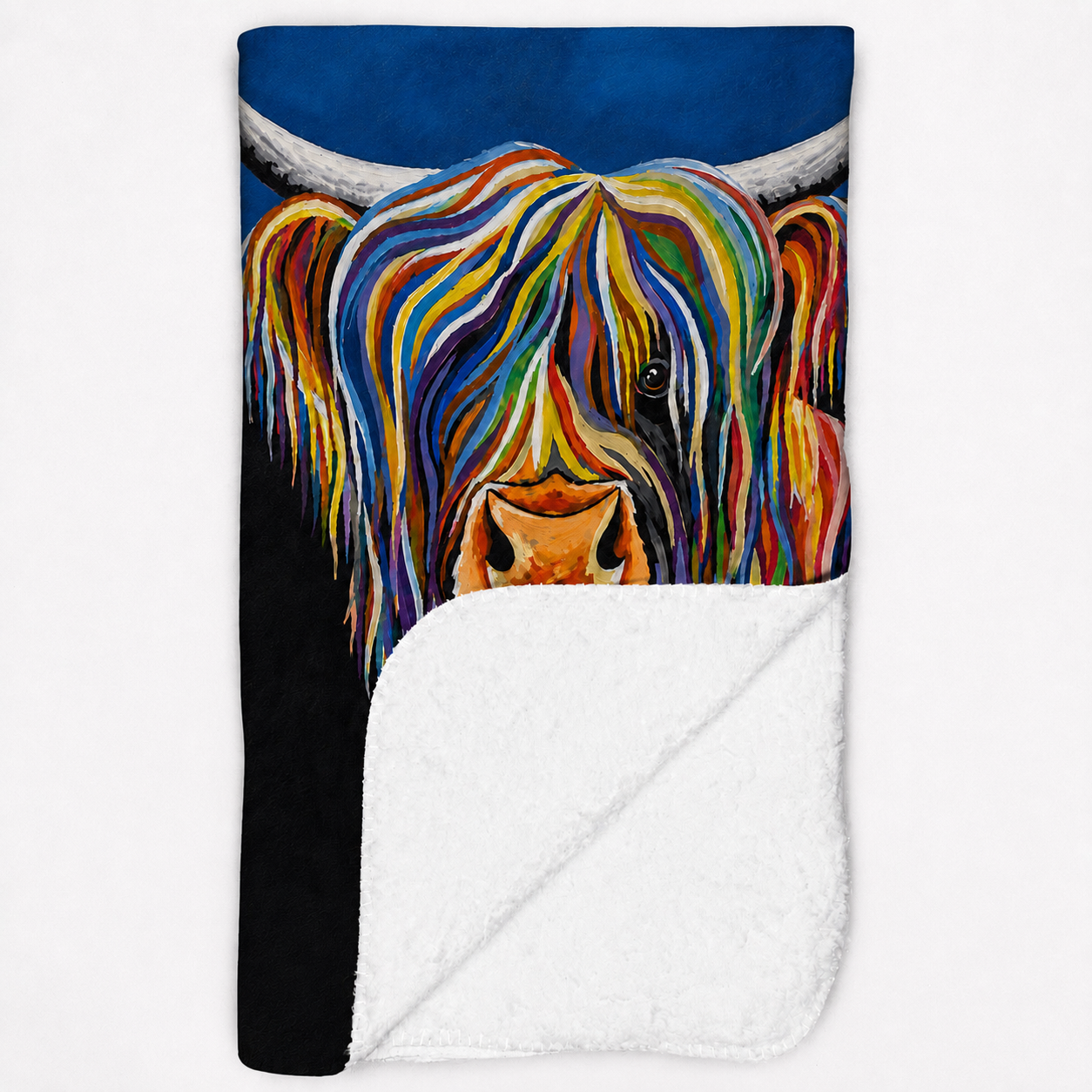 Big Wullie Sherpa Fleece Blanket