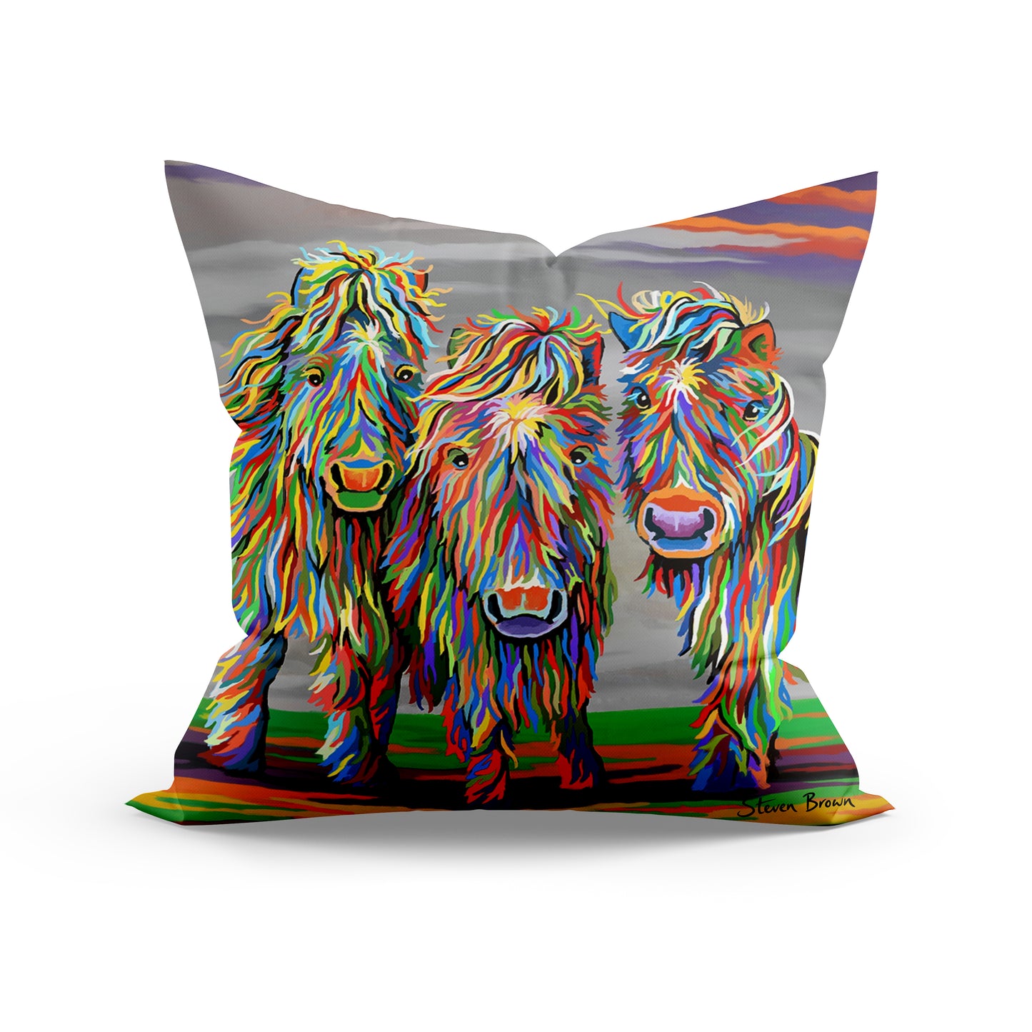 Wee Shetlands - Luxury Cushion