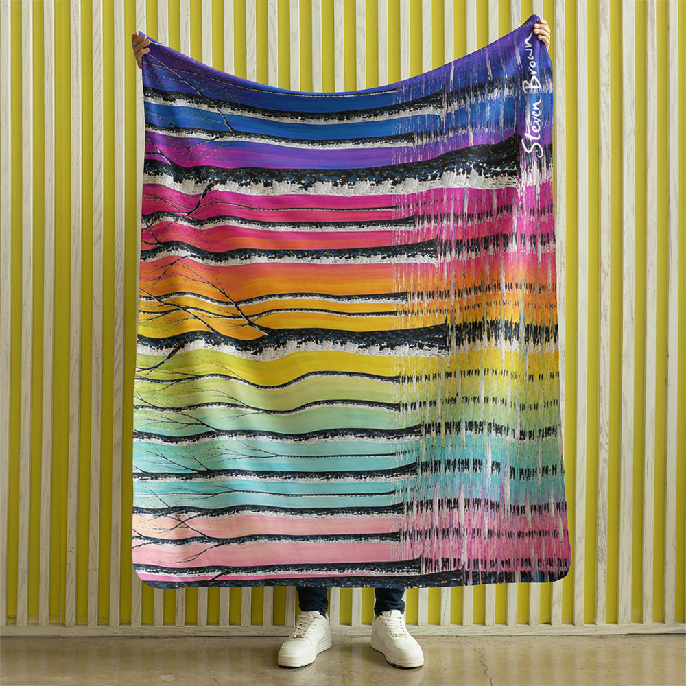 Flooded Forest - Sherpa Blanket