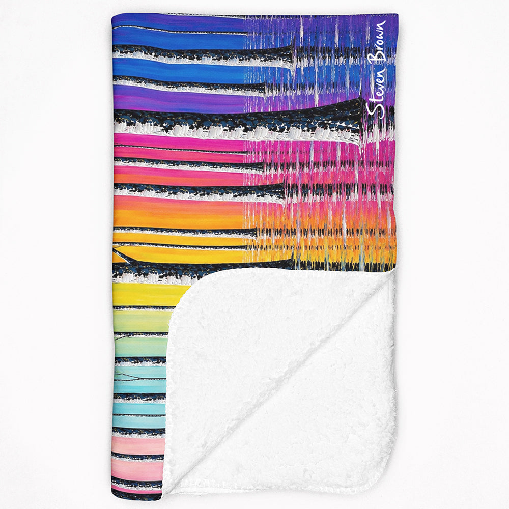 Flooded Forest - Sherpa Blanket