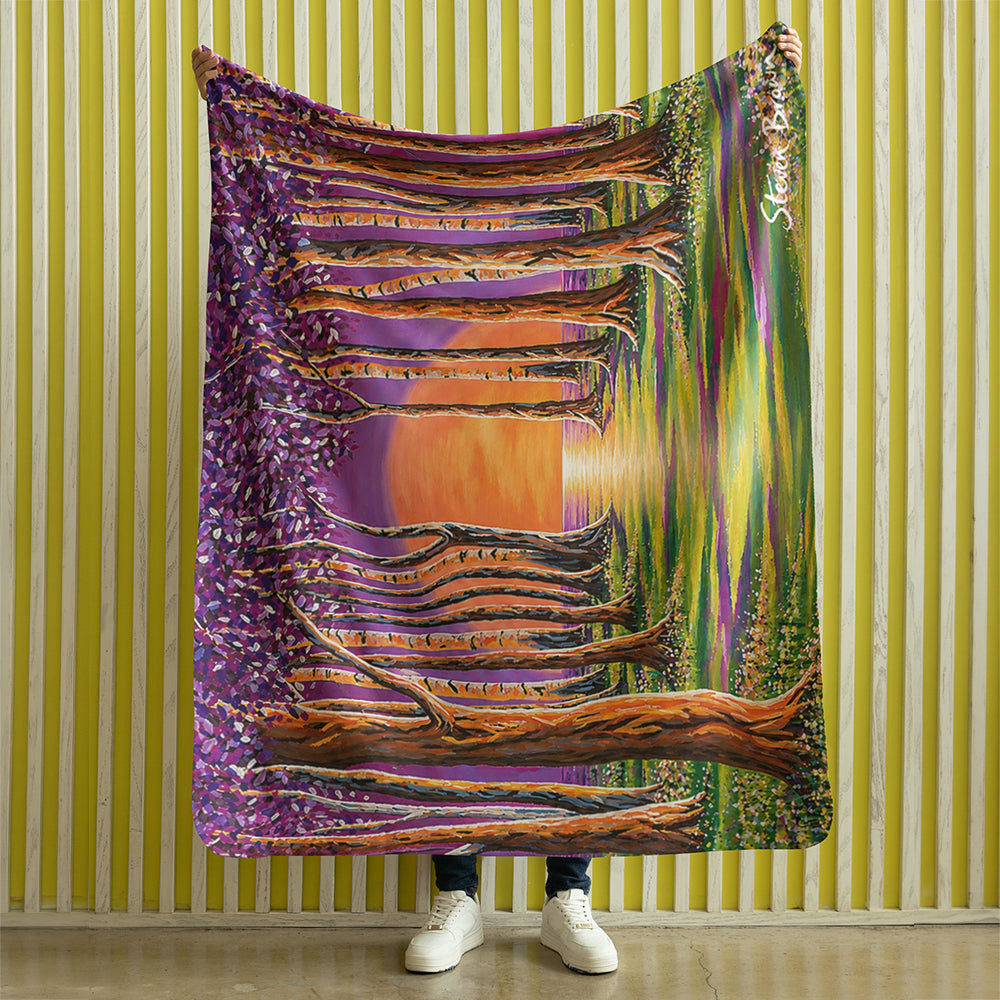 Galloway Forest - Sherpa Blanket