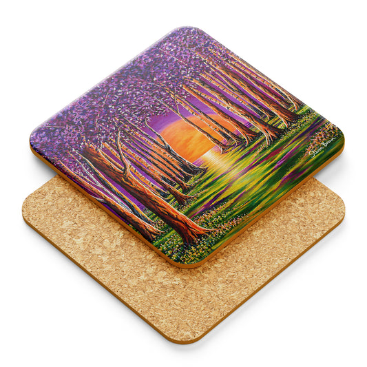 Galloway Forest  - Cork Backed Coasters