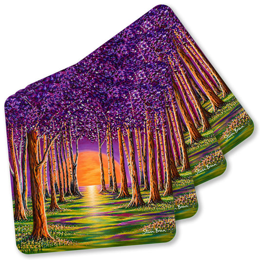 Galloway Forest  - Cork Backed Coasters