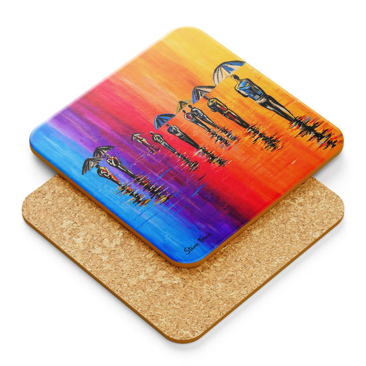 Caledonian Summer - Cork Backed Coasters