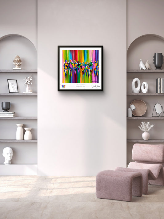 Living It Up - Studio Edition Print