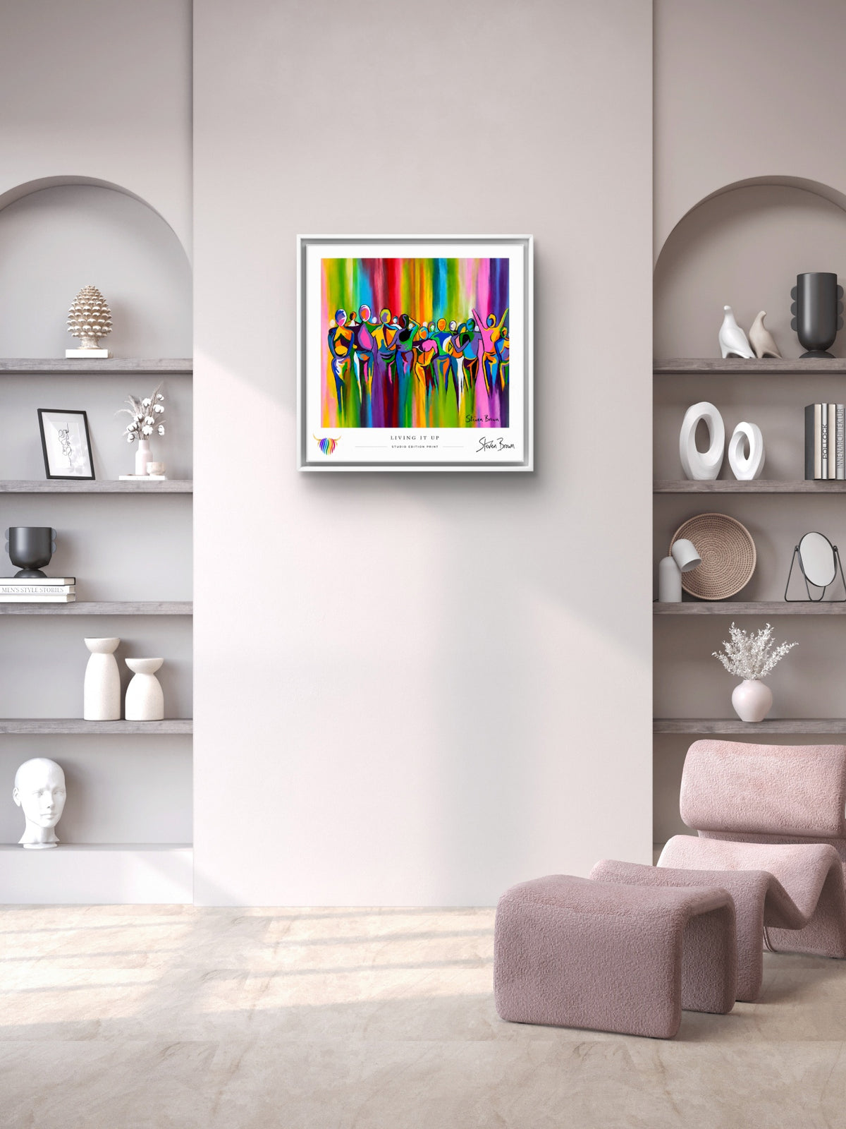 Living It Up - Studio Edition Print